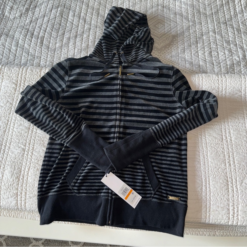Calvin Klein Performance velour jacket small